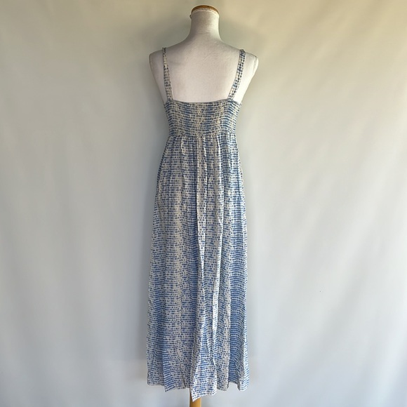 Italian Made Summer Maxi Dress - sz 1/S - Picture 3 of 6